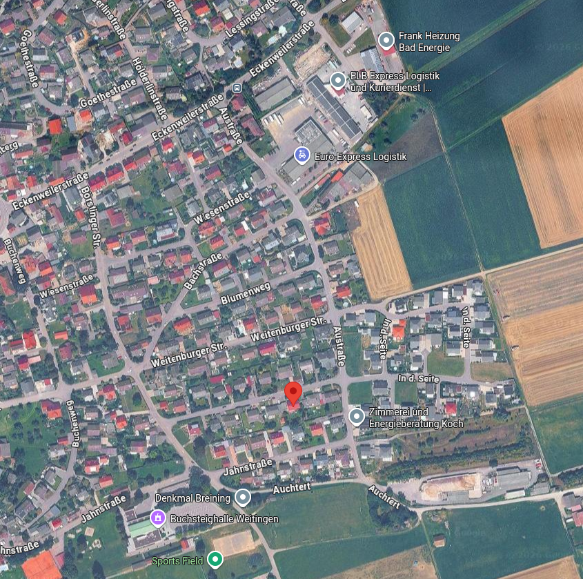 Weitingen Map